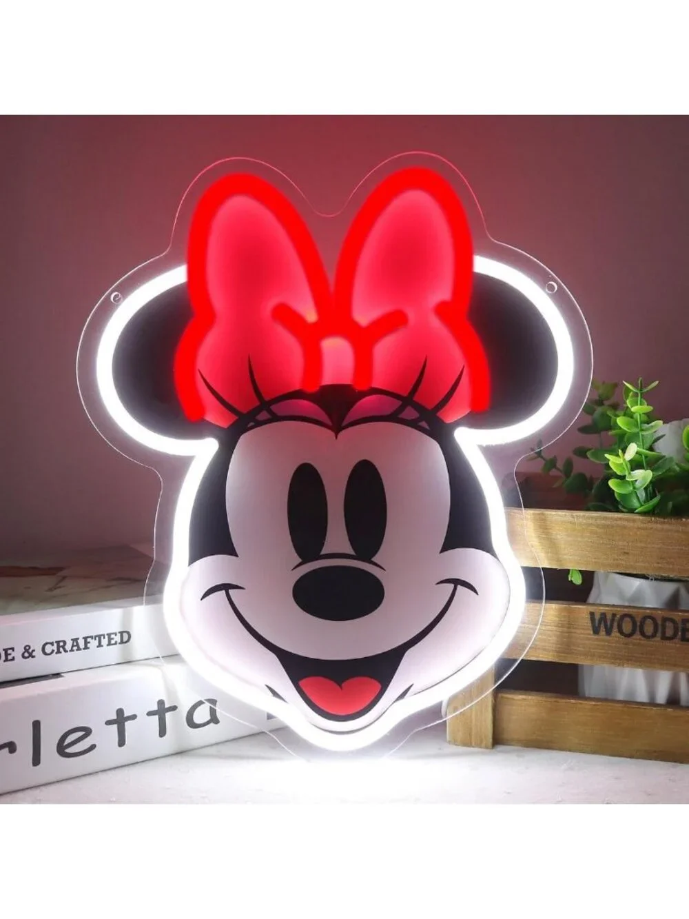 Dimmable Anime Neon Wall Sign - LED Light Up Decor for Kids Bedroom & Game Room
